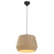Nordlux Dicte 40 - hanglamp - Ø 40 x 28 cm - beige