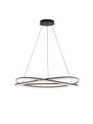Nova Luce Ofelia - hanglamp met afstandsbediening - Ø 95 x 150 cm - 68...