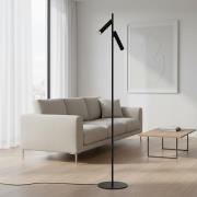 Lucide Philon - Leeslamp - Ø 23 x 140 cm - 2 x 4,5W dimbare LED incl. ...