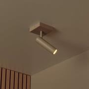 Lucide Grado - opbouwspot 1L - 10 x 10 x 23 cm - taupe