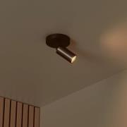 Lucide Ritmo - opbouwspot - 10 x 10 x 11,1 cm - koffie