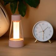 Lucide Lorali - oplaadbare tafellamp - Ø 7,7 x 16 cm - 1,2W LED met di...