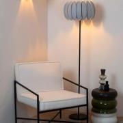 Lucide Spencer - vloerlamp - Ø 40 x 156 cm - grijs