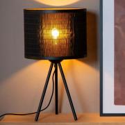 Lucide Tagalog - tafellamp - Ø 26 x 42 cm - zwart