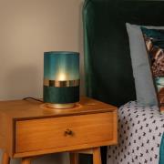 Lucide Extravaganza Tusse - tafellamp - Ø 15 x 22 cm - groen