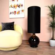 Lucide Esterad - vloerlamp - Ø 34 x 100 cm - zwart