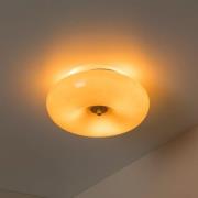 Lucide Senstino - plafondlamp - Ø 30 x 11 cm - taupe