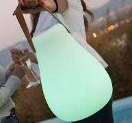 New Garden Kurby Play - oplaadbare tafellamp met speaker met afstandsb...