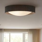 Nordlux Corato 50 - plafondlamp - Ø 52 x 11 cm - grijs