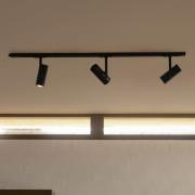 Nordlux Jerome Link - rail spot GU10 - Ø16 x 18 cm - zwart