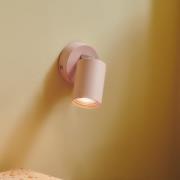 Nordlux Explore - wandlamp met schakelaar -  Ø 8 x 14,5 cm - poeder ro...