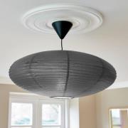 Nordlux Villo - papieren lampenkap zonder pendel - Ø 60 x 24 cm - grij...